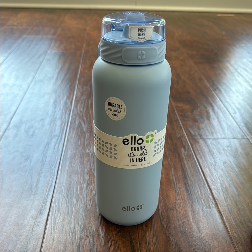 Ellos Light Blue Insulated Bottle